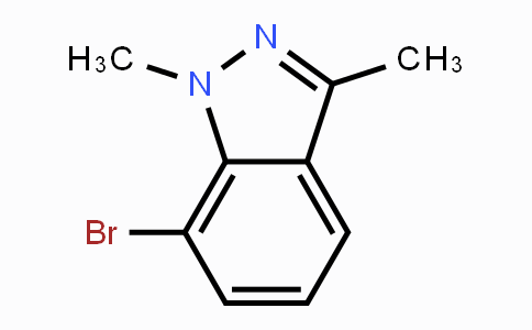 CAS No. 1159511-84-8, 7-Bromo-1,3-dimethyl-1H-indazole