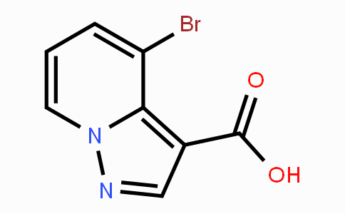CAS No. 1356144-48-3, 4-Bromopyrazolo[1,5-a]pyridine-3-carboxylic acid