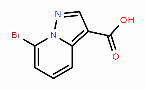 CAS No. 1352393-84-0, 7-Bromo-pyrazolo[1,5-a]pyridine-3-carboxylic acid