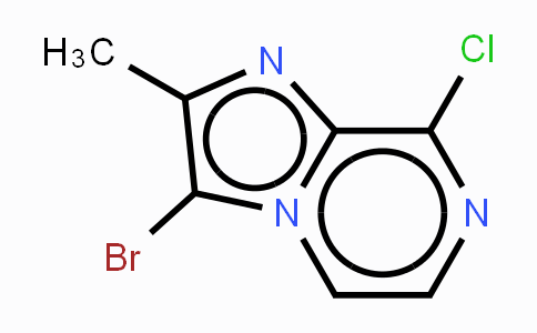 CAS No. 1124321-36-3, 3-Bromo-8-chloro-2-methylimidazol[1,2-a]pyrazine