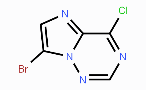CAS No. 1235374-46-5, 7-Bromo-4-chloroimidazo[2,1-f][1,2,4]triazine