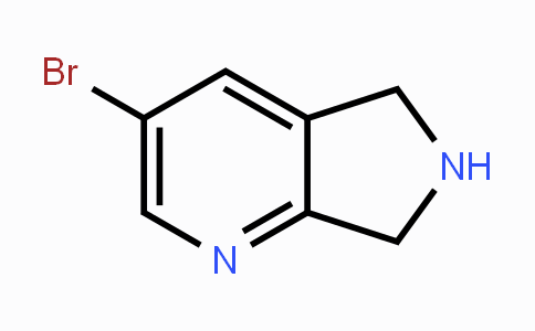 CAS No. 905273-36-1, 3-Bromo-6,7-dihydro-5H-pyrrolo[3,4-b]pyridine