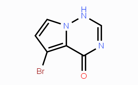 CAS No. 1403767-05-4, 5-Bromopyrrolo[2,1-f][1,2,4]triazin-4(1H)-one