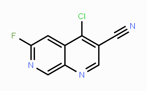 305371-18-0 | 4-Chloro-6-fluoro-1,7-naphthyridine-3-carbonitrile