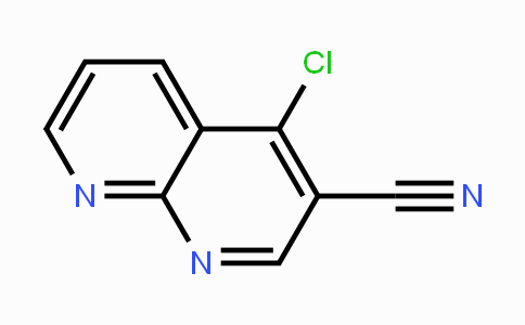 CAS No. 1234616-73-9, 4-Chloro-1,8-naphthyridine-3-carbonitrile
