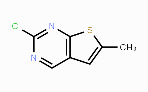CAS No. 1225875-20-6, 2-Chloro-6-methylthieno[2,3-d]pyrimidine