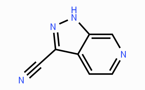 CAS No. 245325-34-2, 3-Cyano-1H-pyrazolo[3,4-c]pyridine