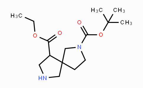 CAS No. 1357354-49-4, 2,7-Diaza-spiro[4.4]nonane-2,9-dicarboxylic acid 2-tert-butyl ester 9-ethyl ester