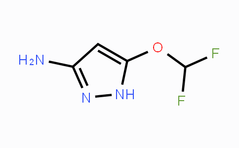 CAS No. 1160822-72-9, 5-(Difluoromethoxy)-1H-pyrazol-3-amine