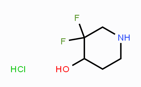 CAS No. 1334416-77-1, 3,3-Difluoro-4-hydroxypiperidine hydrochloride