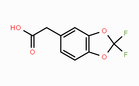 CAS No. 398156-38-2, 2,2-Difluoro-1,3-benzodioxole-5-acetic acid
