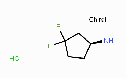 CAS No. 1408148-48-0, (S)-3,3-Difluorocyclopentanamine hydrochloride