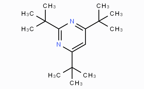 CAS No. 67490-21-5, 2,4,6-Tri-tert-butyl pyrimidine