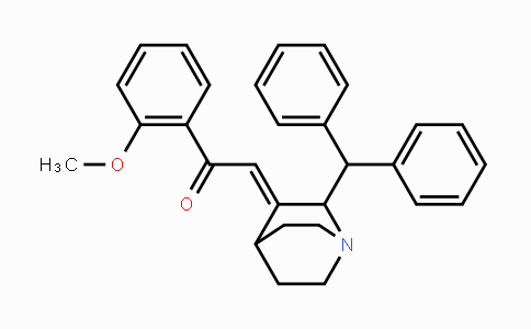 CAS No. 887109-77-5, 2-[2-(Diphenylmethyl)-1-azabicyclo[2.2.2]oct-3-ylidene]-1-(2-methoxyphenyl)ethanone