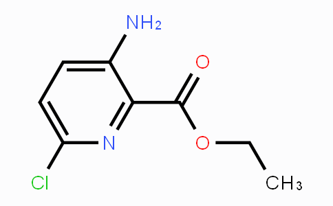 CAS No. 1352200-86-2, Ethyl 3-amino-6-chloropyridine-2-carboxylate