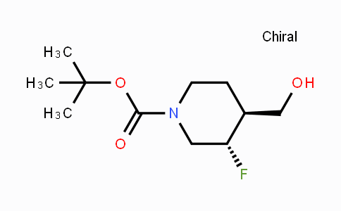 CAS No. 882033-94-5, (3S,4S)-Rel-1-Boc-3-fluoro-4-(hydroxymethyl)piperidine