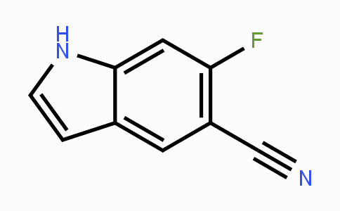 CAS No. 1427358-21-1, 6-Fluoro-1H-indole-5-carbonitrile
