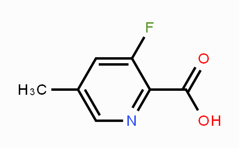 CAS No. 1256807-03-0, 3-Fluoro-5-methylpyridine-2-carboxylic acid
