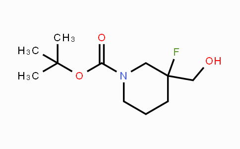 CAS No. 1209781-11-2, 1-Boc-3-fluoropiperidine-3-methanol
