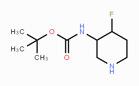CAS No. 1240379-70-7, 3-(Boc-amino)-4-fluoropiperidine