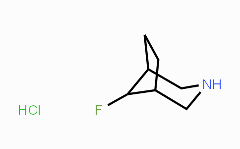 CAS No. 1341039-59-5, 8-Fluoro-3-azabicyclo[3.2.1]octane hydrochloride