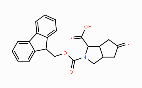 CAS No. 1403766-58-4, 2-Fmoc-5-oxo-octahydro-cyclopenta-[c]pyrrole-1-carboxylic acid