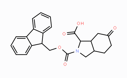 CAS No. 1403766-55-1, 2-Fmoc-6-oxo-octahydro-isoindole-1-carboxylic acid