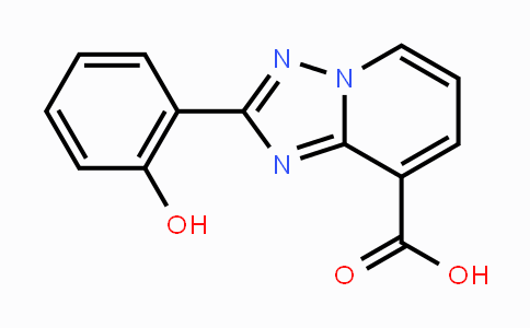CAS No. 1368386-88-2, 2-(2-Hydroxyphenyl)-[1,2,4]triazolo-[1,5-a]pyridine-8-carboxylic acid