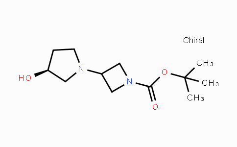 CAS No. 1257293-73-4, tert-Butyl 3-[(3S)-3-Hydroxypyrrolidin-1-yl]azetidine-1-carboxylate