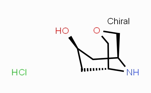 CAS No. 240401-10-9, endo-7-Hydroxy-3-oxa-9-azabicyclo-[3.3.1]nonane hydrochloride