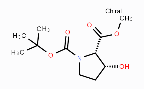 CAS No. 130966-46-0, (2S,3R)-1-(tert-BOC)-3-Hydroxypyrrolidine-2-carboxylic acid methyl ester