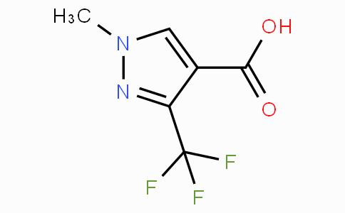 CAS No. 113100-53-1, 1-Methyl-3-trifluoromethyl-4-pyrazolecarboxylic acid