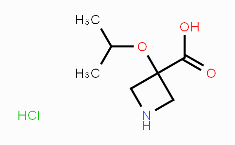CAS No. 1523606-43-0, 3-Isopropoxyazetidine-3-carboxylic acid hydrochloride