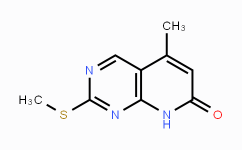 CAS No. 850628-76-1, 5-Methyl-2-(methylthio)pyrido-[2,3-d]pyrimidin-7(8H)-one