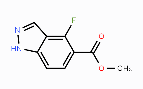 CAS No. 473416-82-9, Methyl 4-fluoro-1H-indazole-5-carboxylate