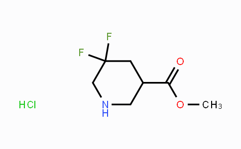 CAS No. 1359656-87-3, Methyl 5,5-difluoro-3-piperidinecarboxylate hydrochloride