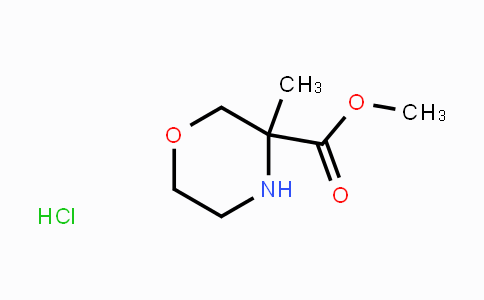 CAS No. 1205749-06-9, Methyl 3-methylmorpholine-3-carboxylate hydrochloride