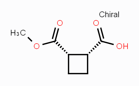 CAS No. 31420-52-7, (1R,2S)-2-Methoxycarbonylcyclobutanecarboxylic acid