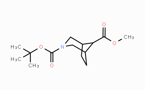 CAS No. 1403766-87-9, Methyl 3-Boc-3-azabicyclo-[3.2.1]octane-8-carboxylate