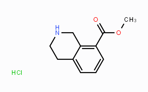 CAS No. 1029689-82-4, Methyl 1,2,3,4-tetrahydroisoquinoline-8-carboxylate hydrochloride
