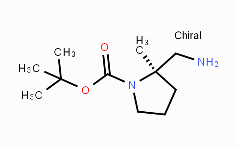CAS No. 1407997-78-7, (2R)-1-Boc-2-methylpyrrolidine-2-methanamine
