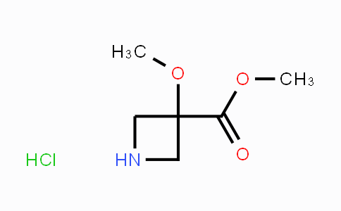 CAS No. 1392803-11-0, Methyl 3-methoxyazetidine-3-carboxylate hydrochloride