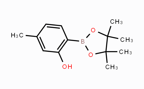 CAS No. 517864-13-0, 5-Methyl-2-(4,4,5,5-tetramethyl-1,3,2-dioxaborolan-2-yl)phenol