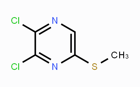 CAS No. 1174517-48-6, 2,3-Dichloro-5-(methylthio)-pyrazine