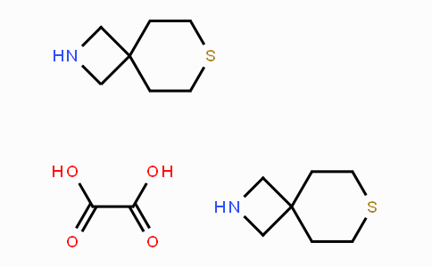 CAS No. 1392804-36-2, 7-Thia-2-aza-spiro[3.5]nonane hemioxalate