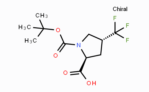CAS No. 470482-44-1, (2S,4R)-1-Boc-4-trifluoromethylpyrrolidine-2-carboxylic acid
