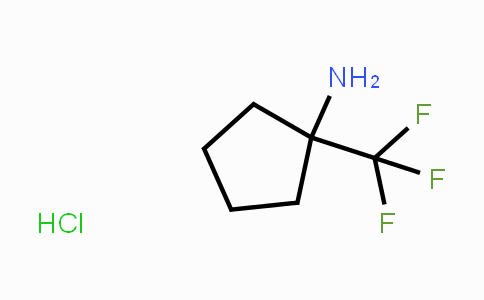 CAS No. 1202865-05-1, 1-(Trifluoromethyl)cyclopentanamine hydrochloride