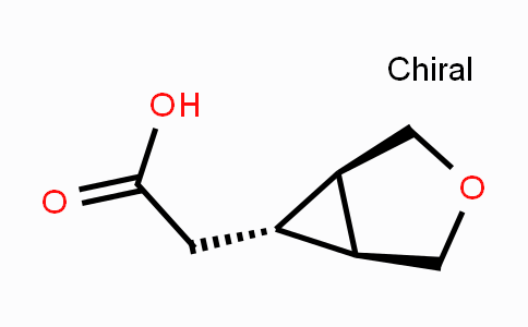 CAS No. 1110650-68-4, trans-3-Oxabicyclo[3.1.0]hexane-6-acetic acid