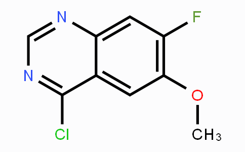 CAS No. 159768-48-6, 4-Chloro-7-fluoro-6-methoxyquinazoline