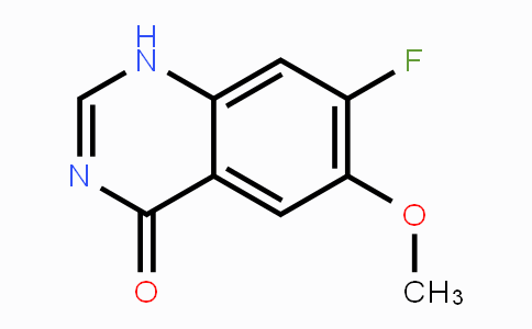CAS No. 869475-52-5, 7-Fluoro-6-methoxy-1H-quinazolin-4-one